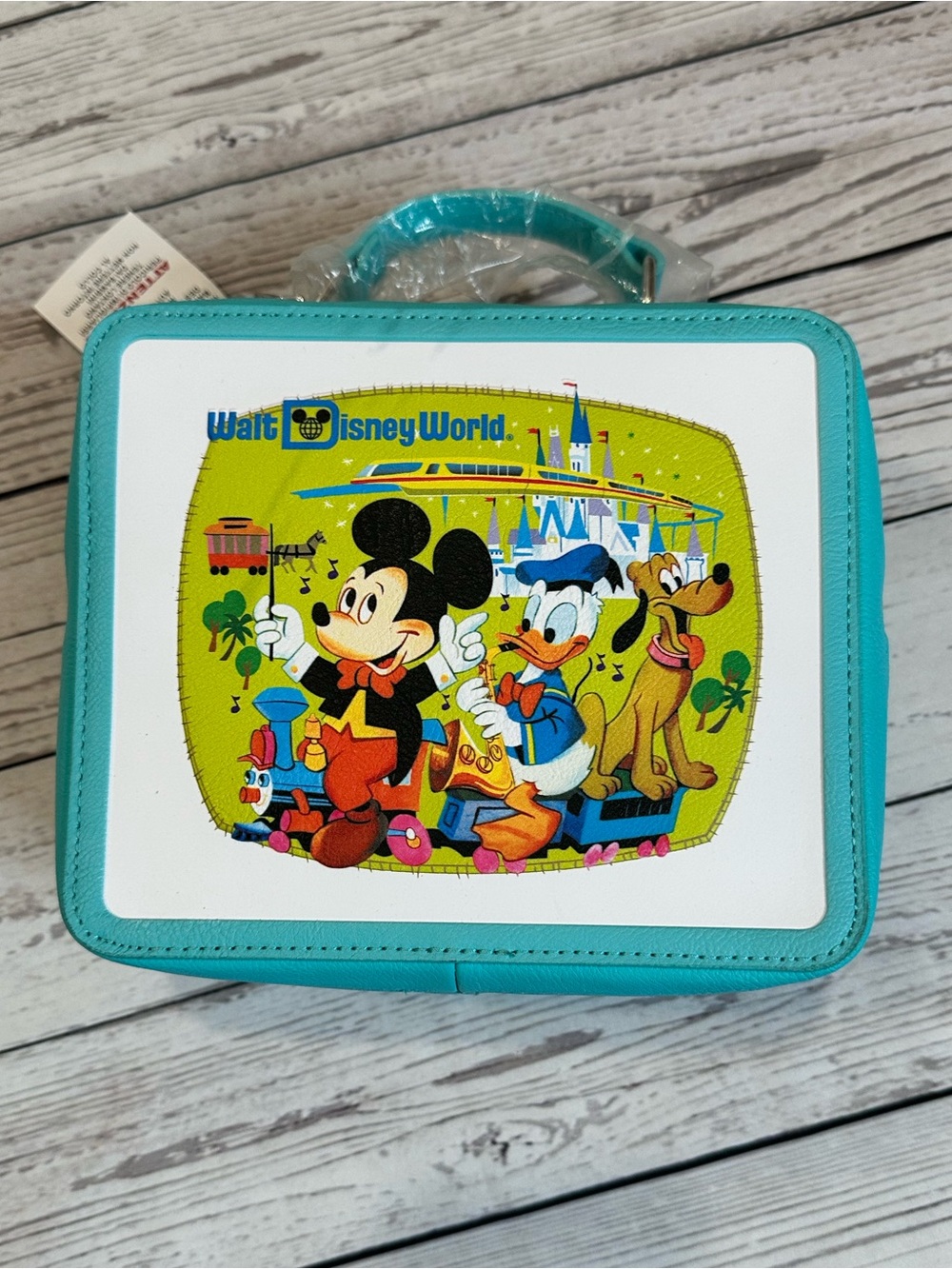 Disney Parks Loungefly Crossbody 50th Anniversary Vault Collection Lunchbox Bag